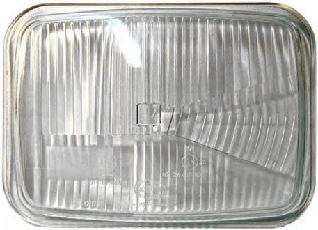 Скло фари Mercedes LK/LN2/T2/LN1 1984-1998 лівий (HELLA BEHR | 9ES 126 471-001) 3688462-173 фото