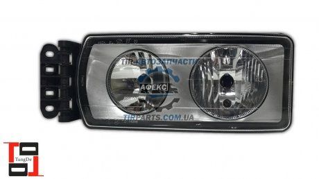 Reflektor z kierownicą po lewej stronie Iveco Stralis (znaczek E-Mark) (504020193) (TANGDE | td01-59-001l)