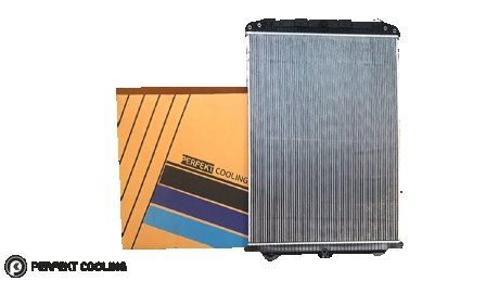 Радиатор без рамы DAF XF105 (1674136) (PERFEKT | 211-DF9550-01 B) 4801653-29 фото