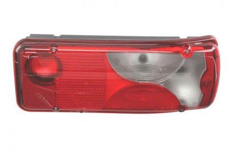 Lampa tylna lewa LC8 (bez żarówek, 24V, odblask, boczne szczeliny, gniazdo (EN) HDSCS 8 pin z boku) IVECO STRALIS 02.02- (VIGNAL | 155480)