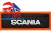 Бризговики Scania рельєфний напис перед(650х220) 1043 фото
