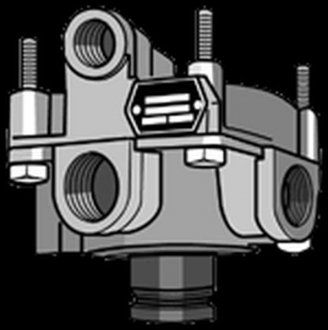 Релейний клапан (M16x1.5/M22x1.5) STAR 200 (Knorr-Bremse | ac 574ay) 2553551-161 фото