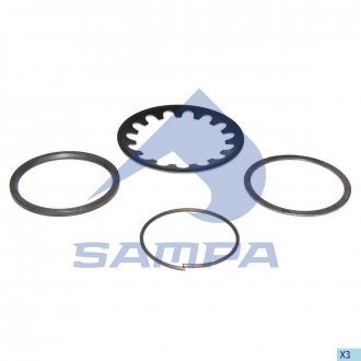Ремкомплект зчеплення (SAMPA | 030.700) 3741446-21 фото