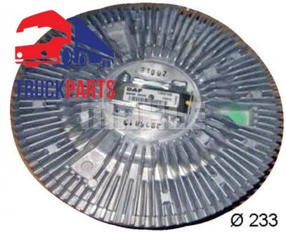 Sprzęgło wentylatora chłodnicy DAF 85 CF XE280C-XF280M 02.98-12.00 (MAHLE / KNECHT | cfc28000p)