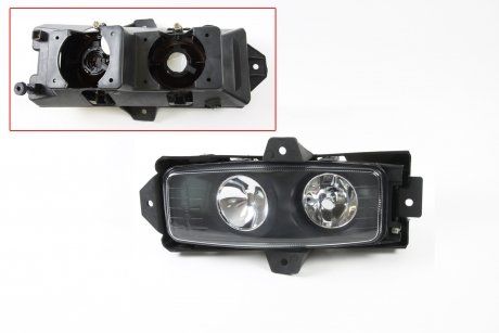 Lampa przeciwmgłowa prawa Renault Premium -04r /prawa/ (079.428, 5010231850) (Contech | 91184CNT)