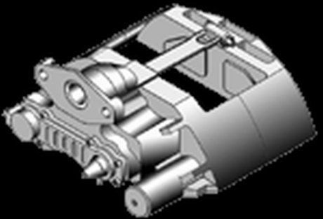 Суппорт дискового тормоза передний P (Knorr-Bremse | sn 7241rc) 3639194-173 фото