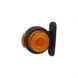 Lampa obrysowa mini rożek tr&oacute;jkolorowa LED neon 12&ndash;24V wskaźnik znosu przyczepy