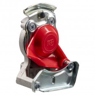 Złącze pneumatyczne (klamka drzwi, rozmiar gwintu M22x1,5mm, kolor czerwony, zastosowanie w przyczepie) (FEBI BILSTEIN | 06586)