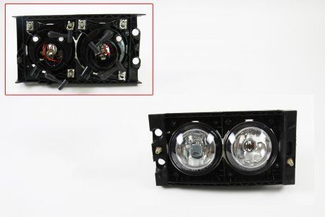 Lampa przeciwmgłowa prawa DAF XF105 /06- /prawa (051.087, 1725271, M692012S) (Contech | 91175CNT)